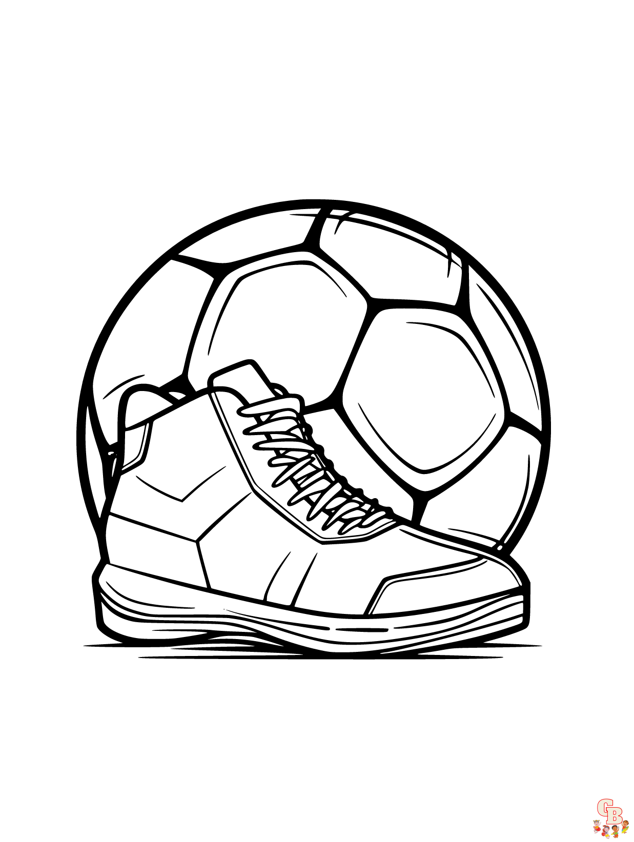 Soccer coloring pages printable