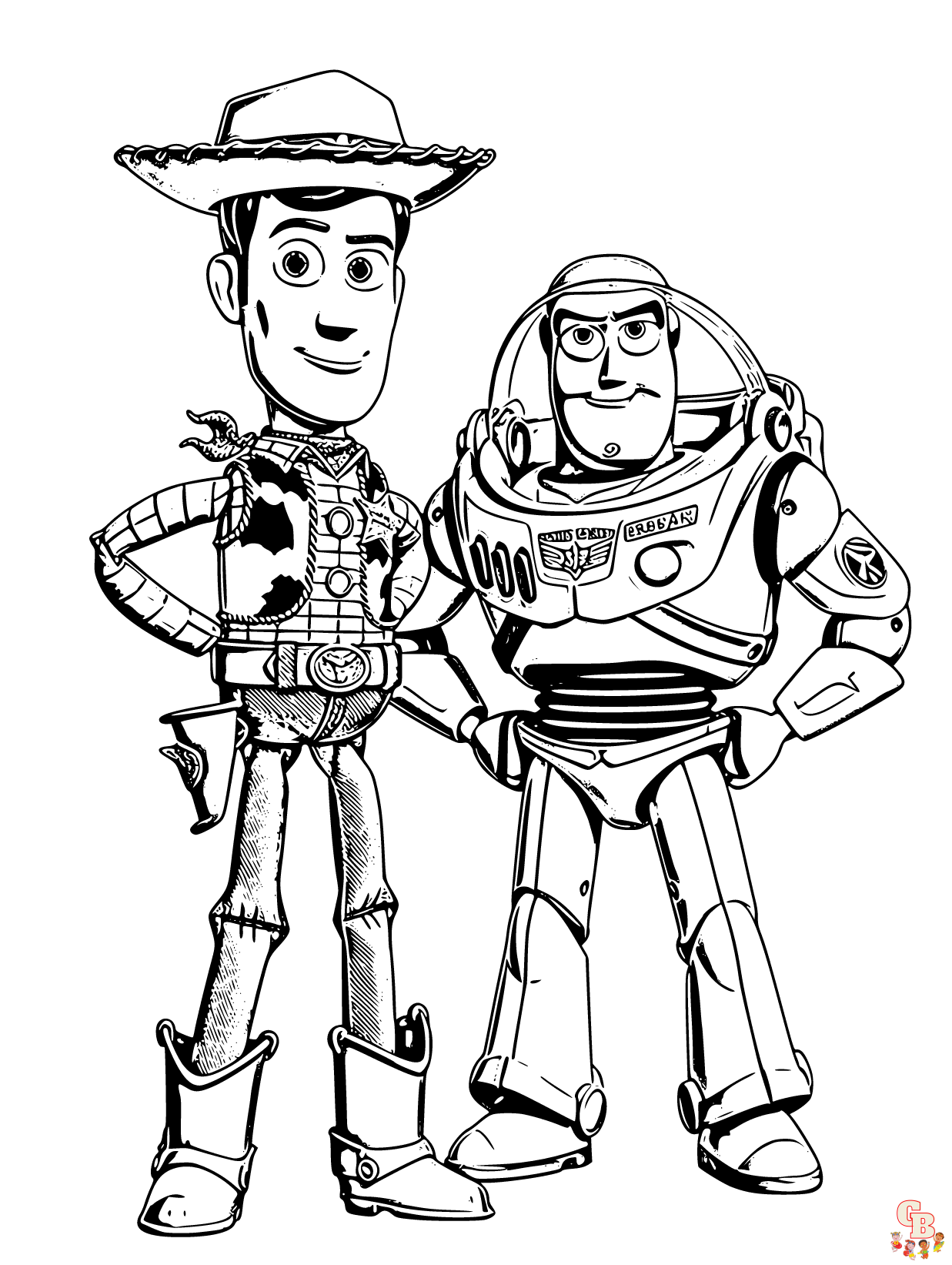 Toy Story coloring pages free