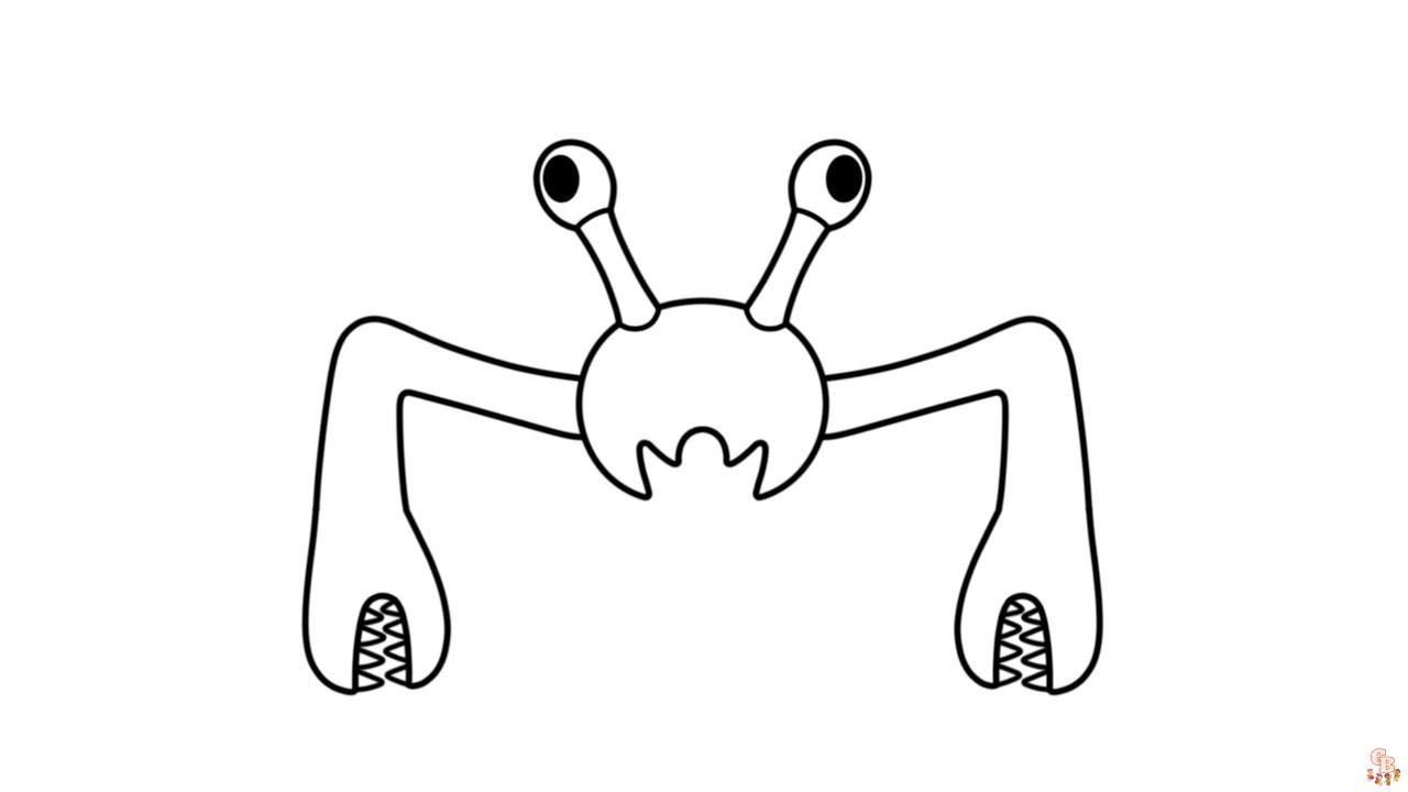 crabzilla coloring pages