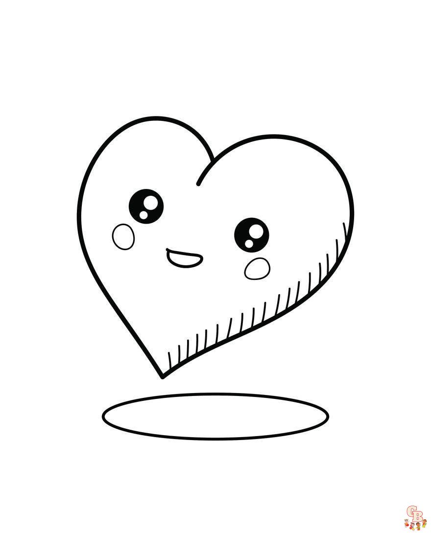 cute valentine coloring pages