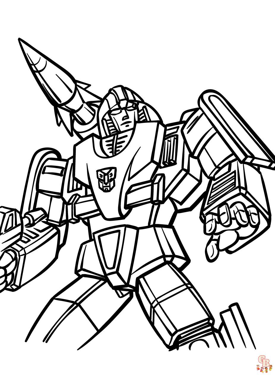 free transformer coloring pages