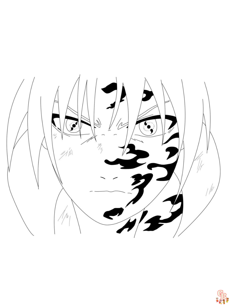 naruto sharingan eyes coloring pages 1