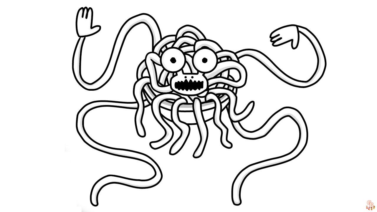 noodles ninja coloring pages