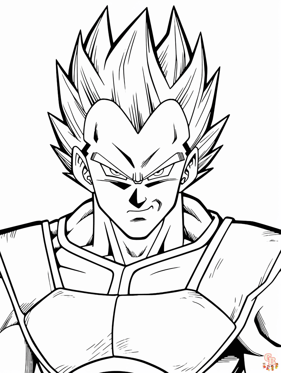 Dragon Ball Z coloring pages