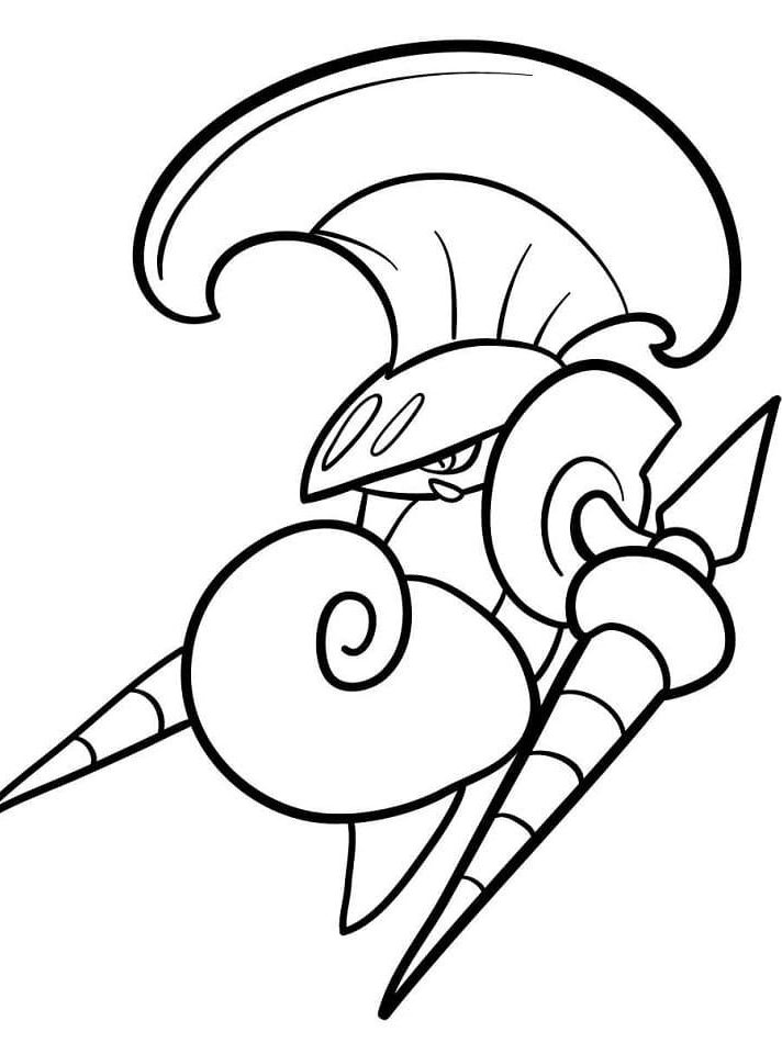 Garten of Escavalier coloring pages printable free