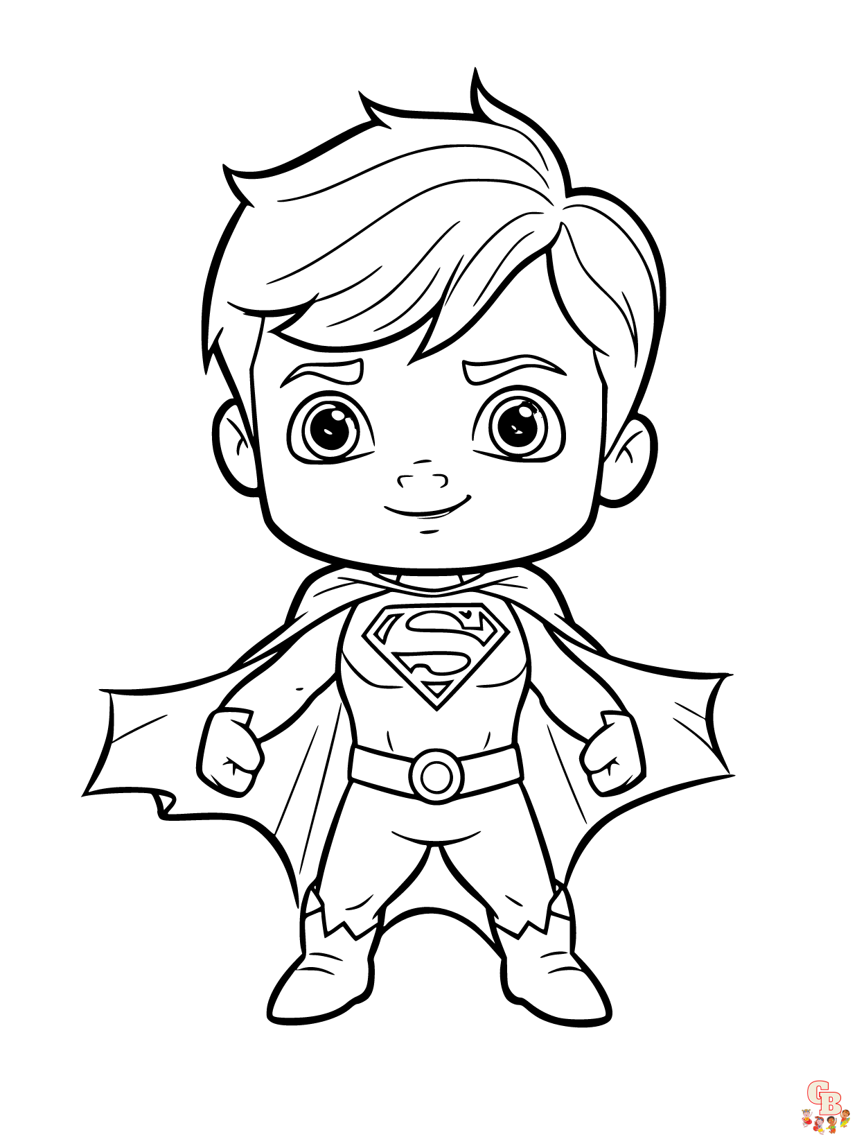 Printable Superhero coloring sheets