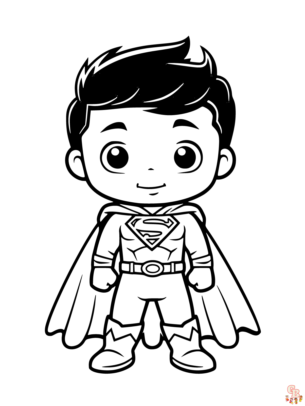 Superhero coloring pages to print