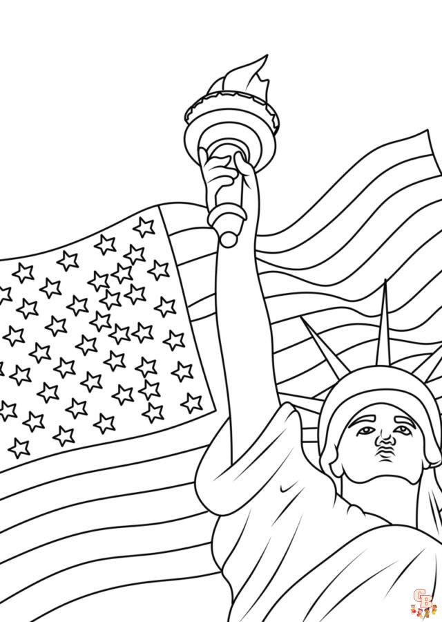 patriotic coloring pages printable