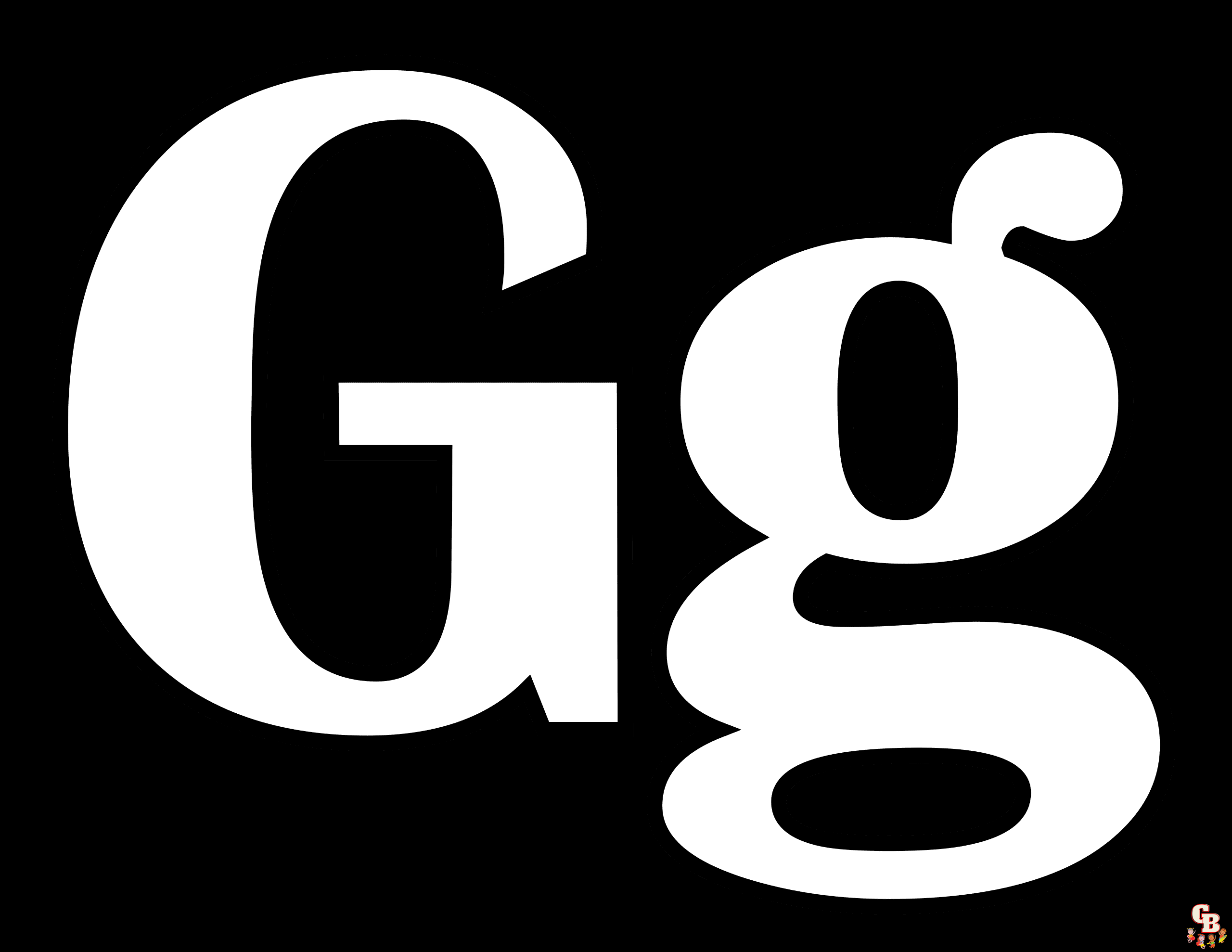 letter G coloring pages