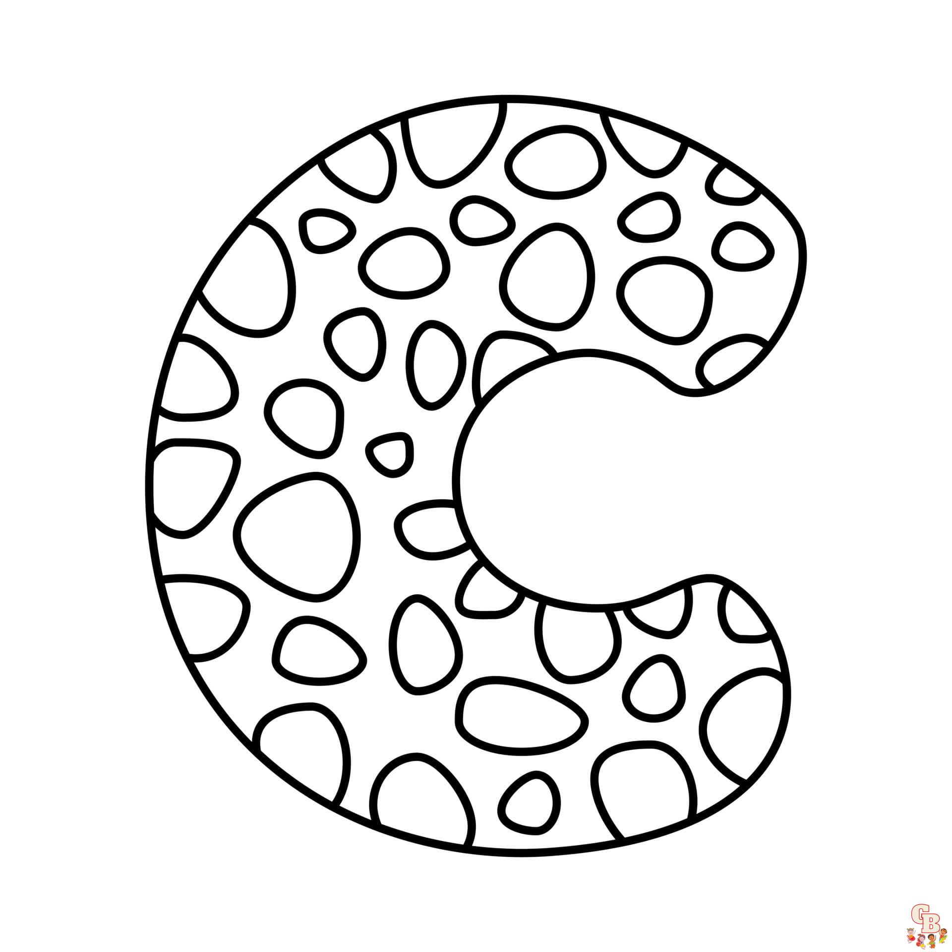 letter c coloring pages