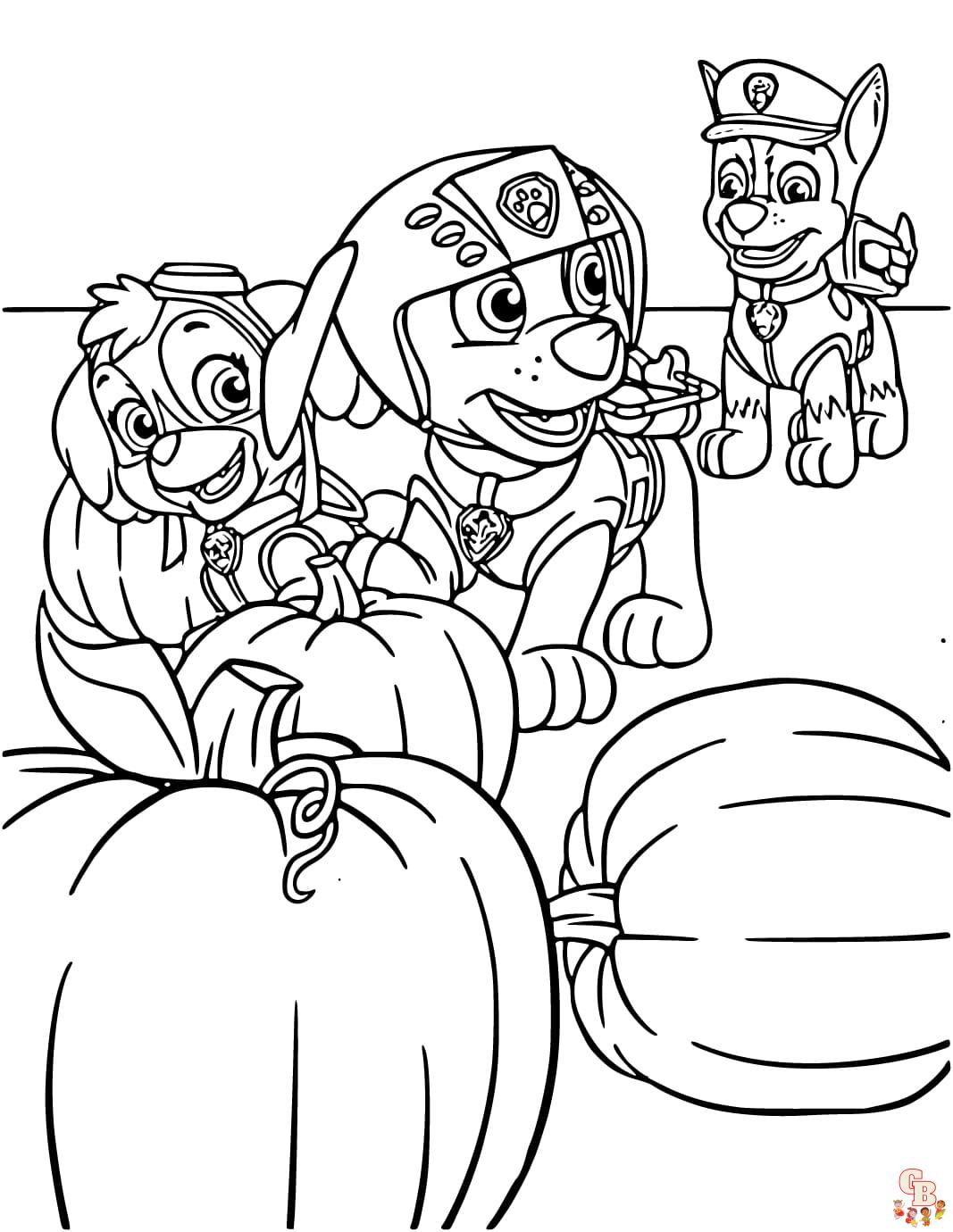 skye coloring pages and Friend