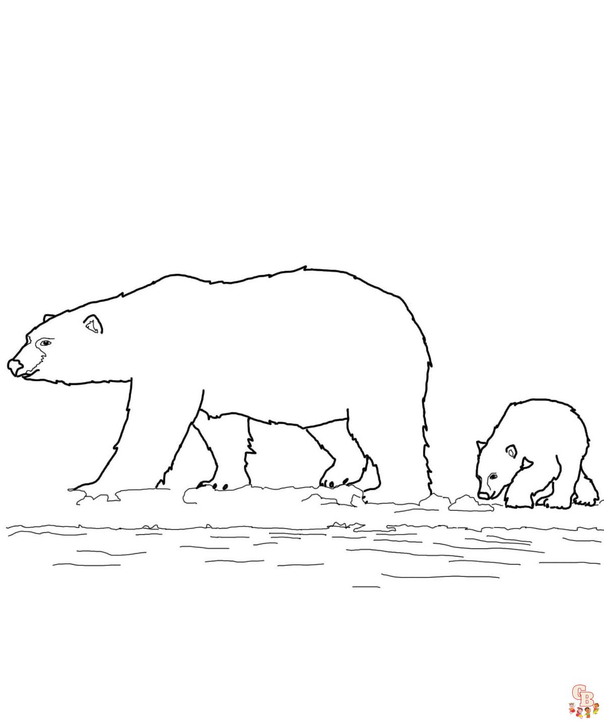 sun bear coloring pages