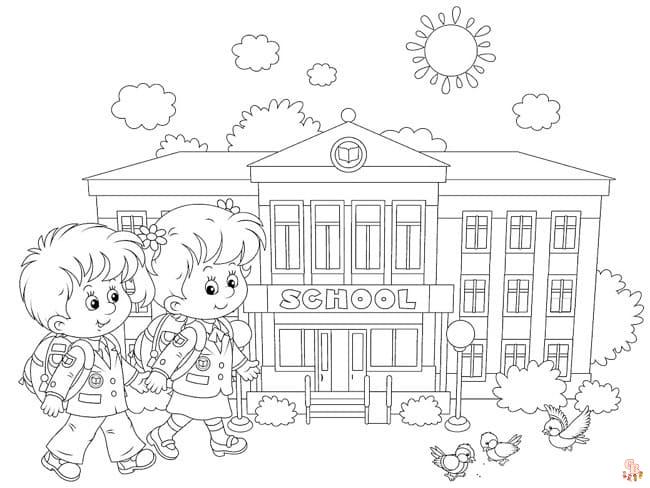 coloring pages preschool