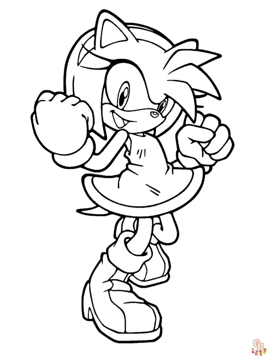 Amy Coloring Pages