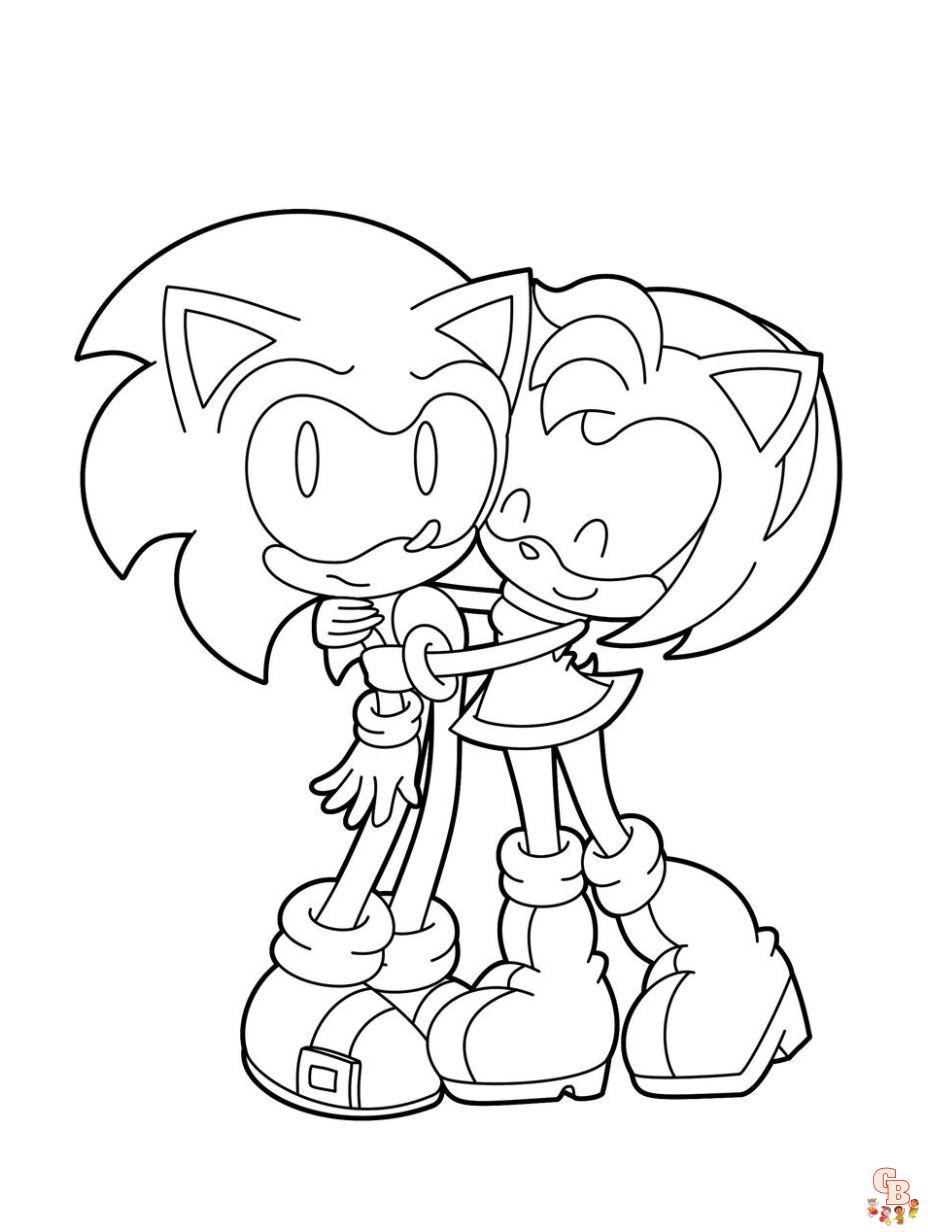 Amy Hugs Sonic