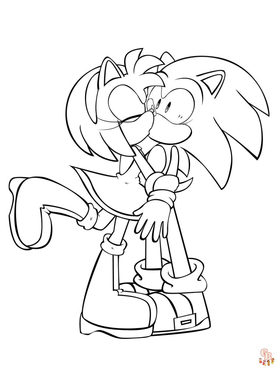 Amy Kissing Sonic