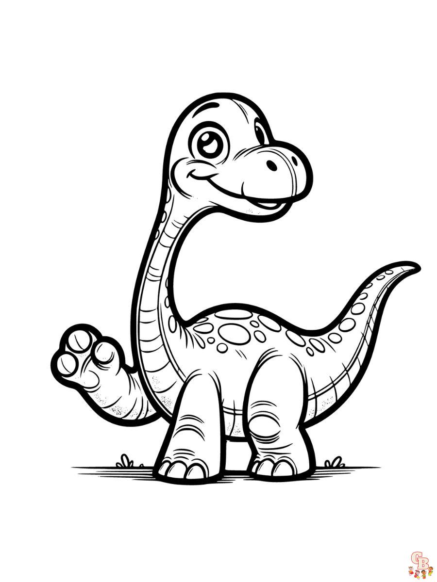 Apatosaurus Coloring pages