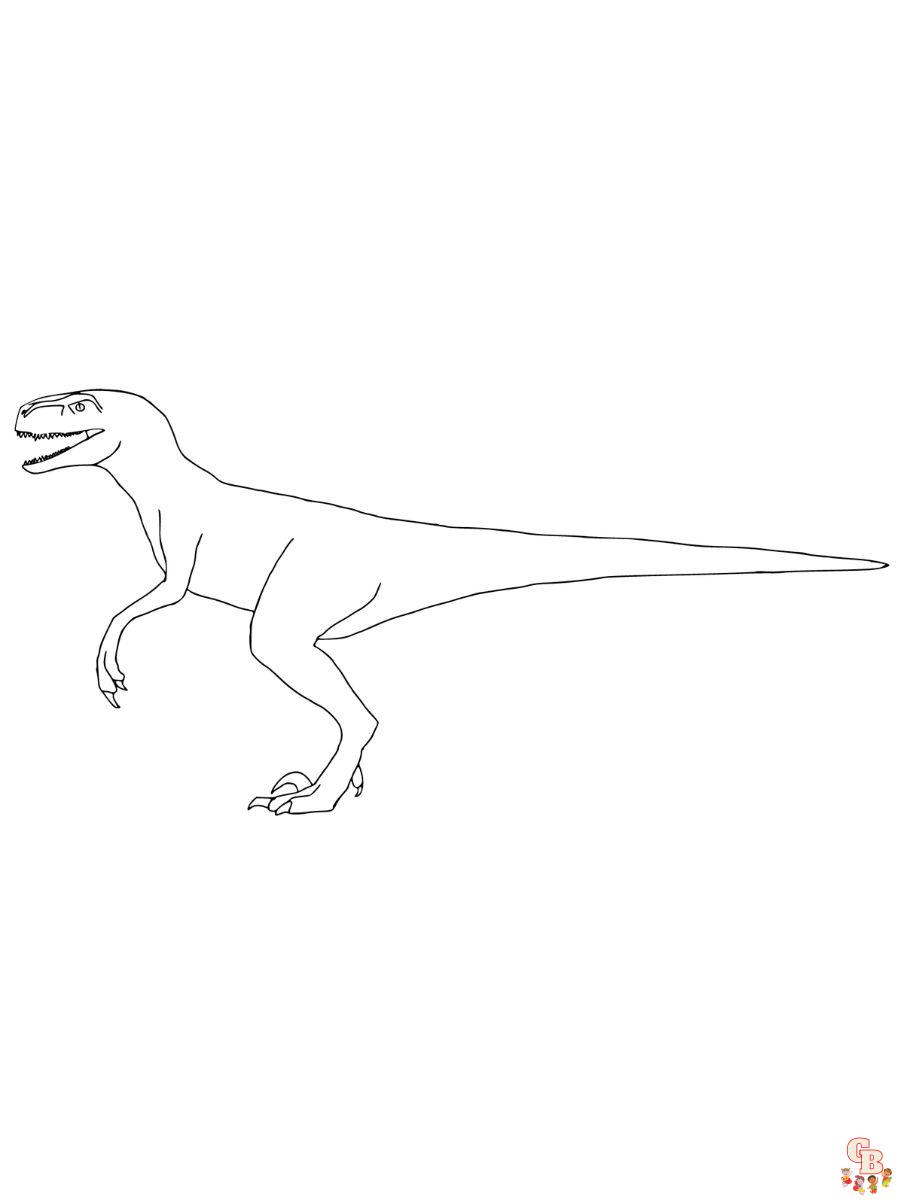 Atrociraptor Coloring pages