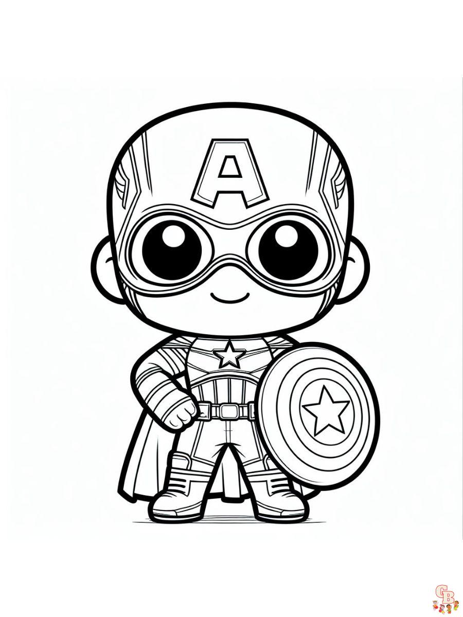Avenger Coloring Page
