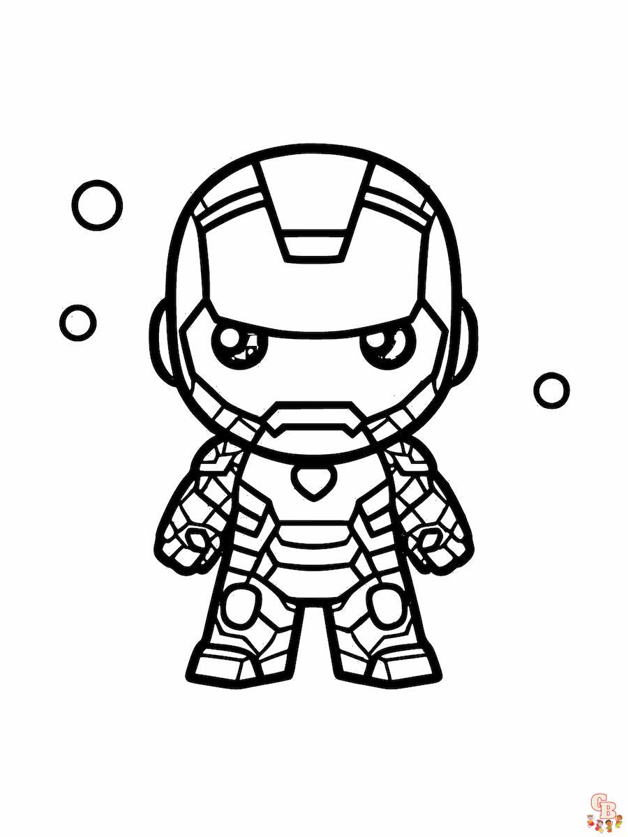 Avenger Coloring Pages for kids