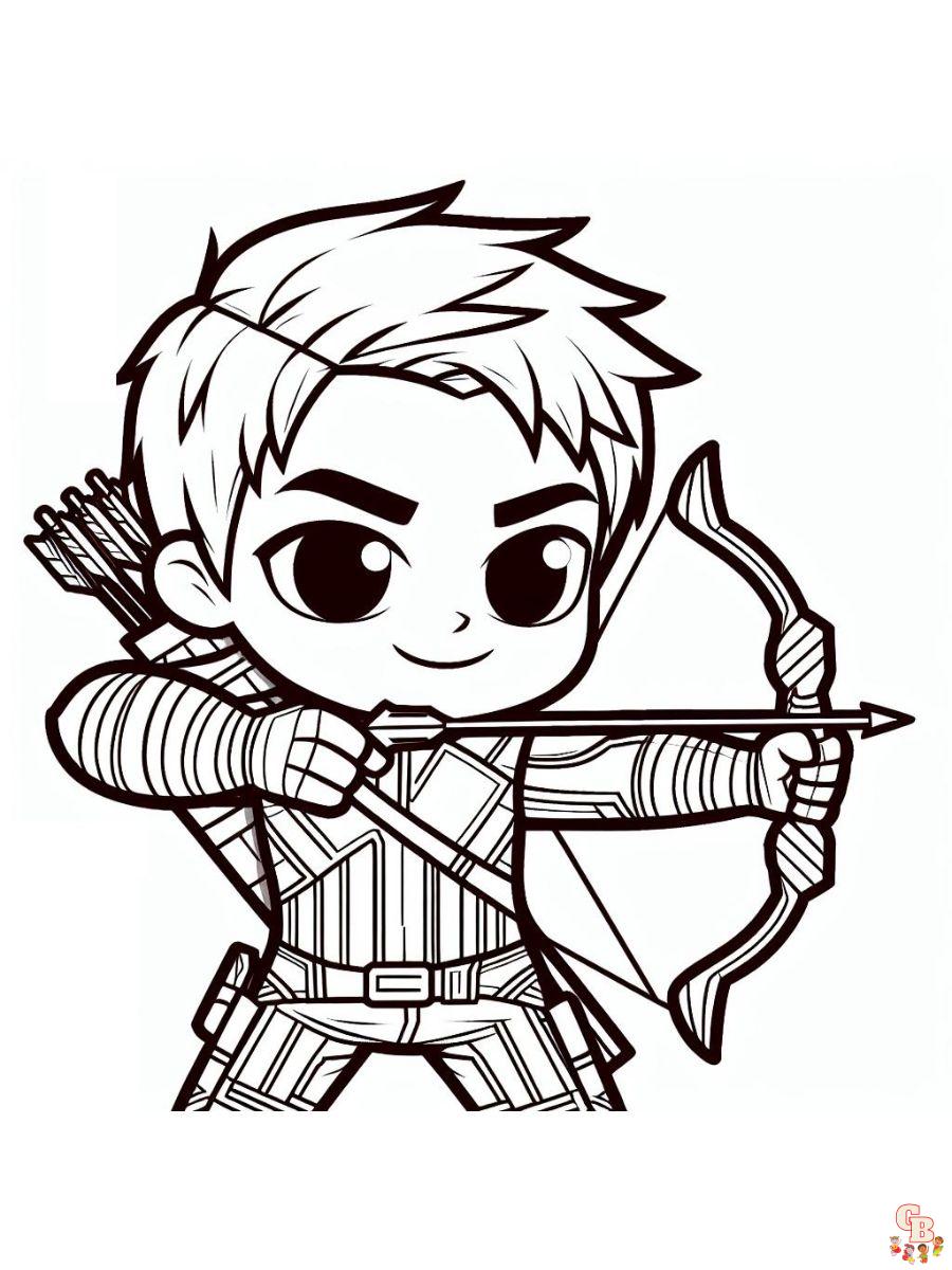 Avenger Coloring Pages free