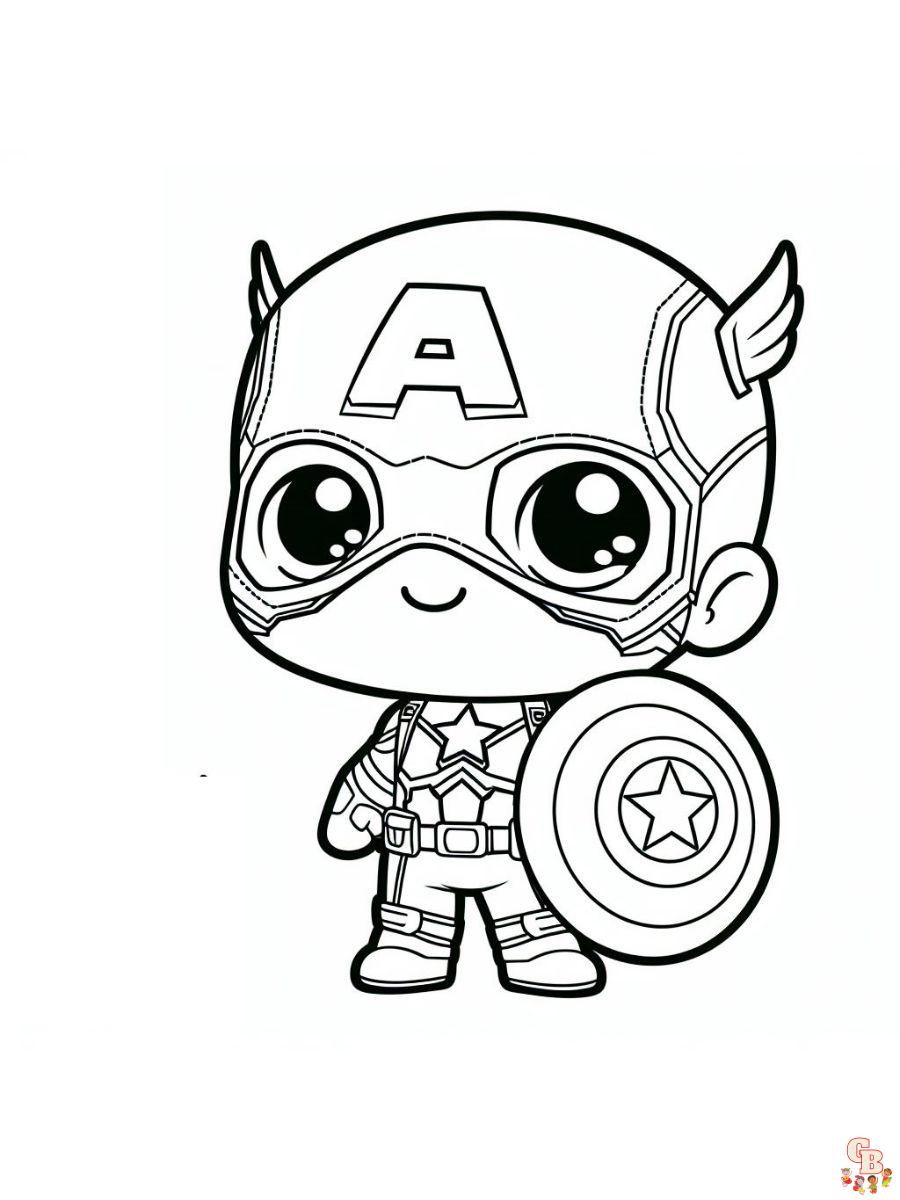 Avenger Coloring Pages