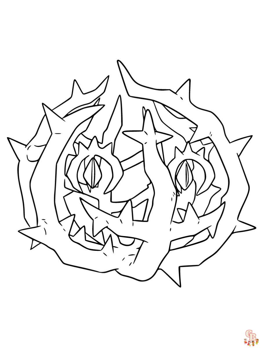 Brambleghast coloring page