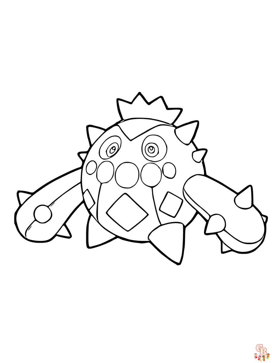 Cacnea coloring page