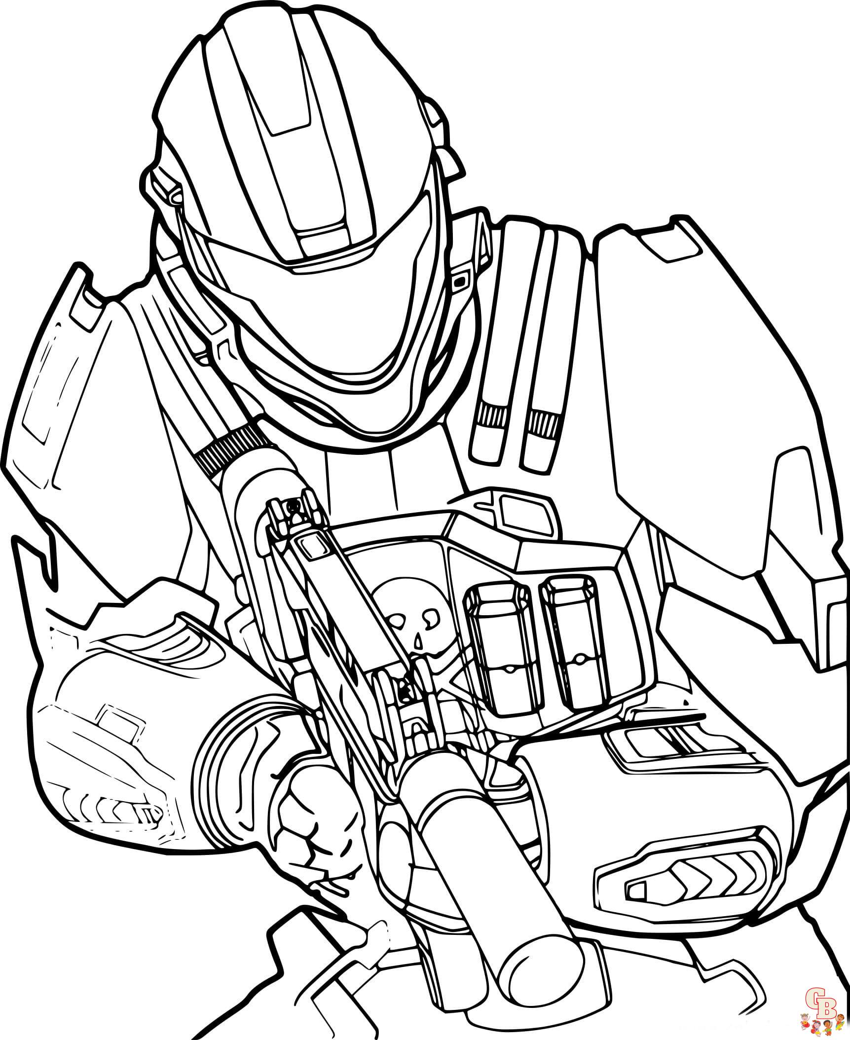 Call of Duty coloring sheets