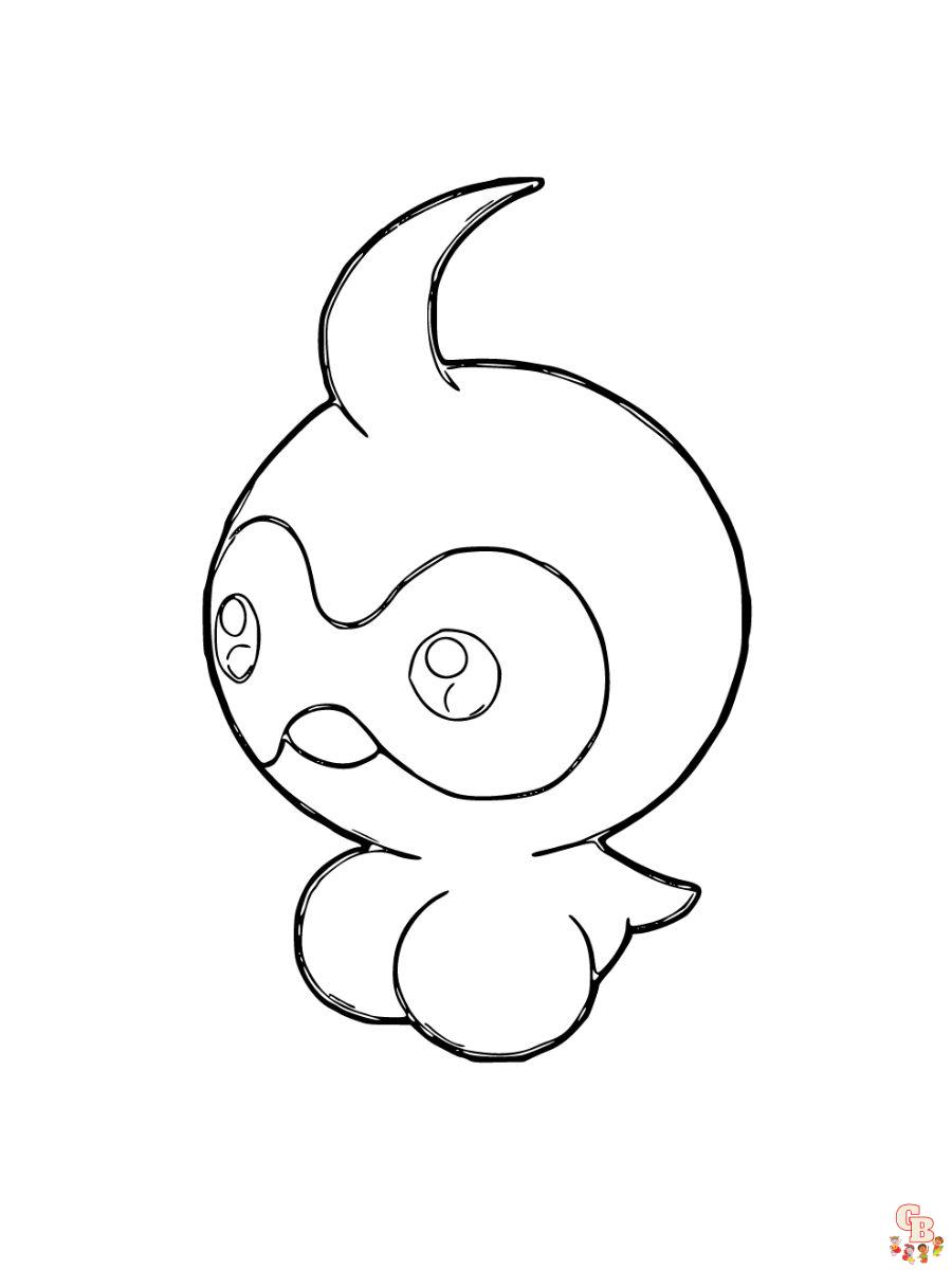 Castform coloring pages