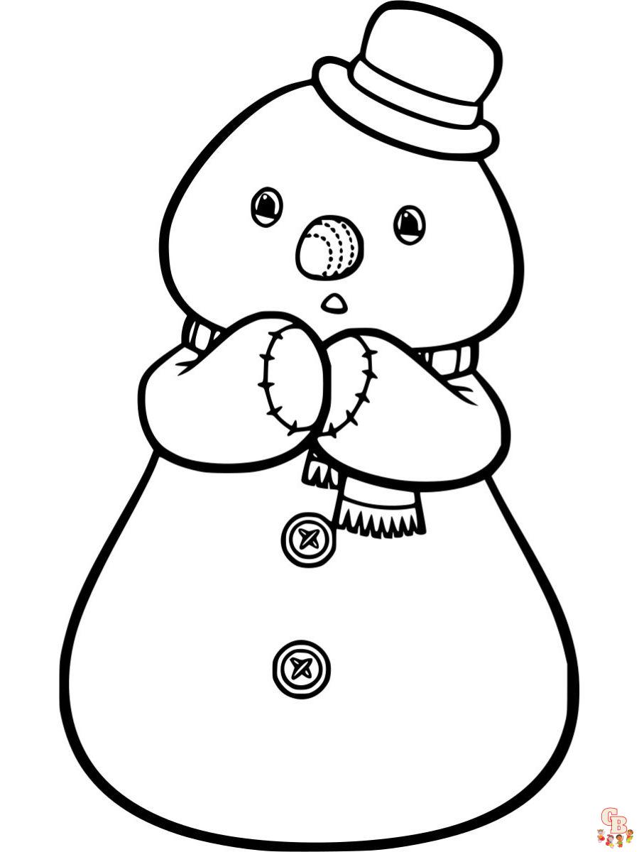 Chilly Doc McStuffins Coloring Page