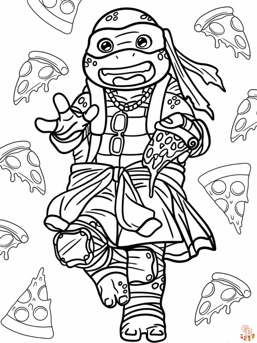 Coloring Pages Michelangelo