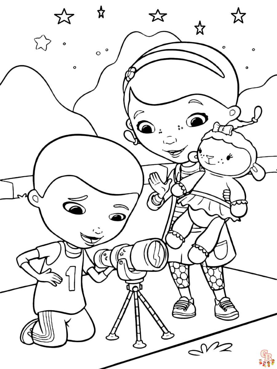 Donny McStuffins Coloring Pages