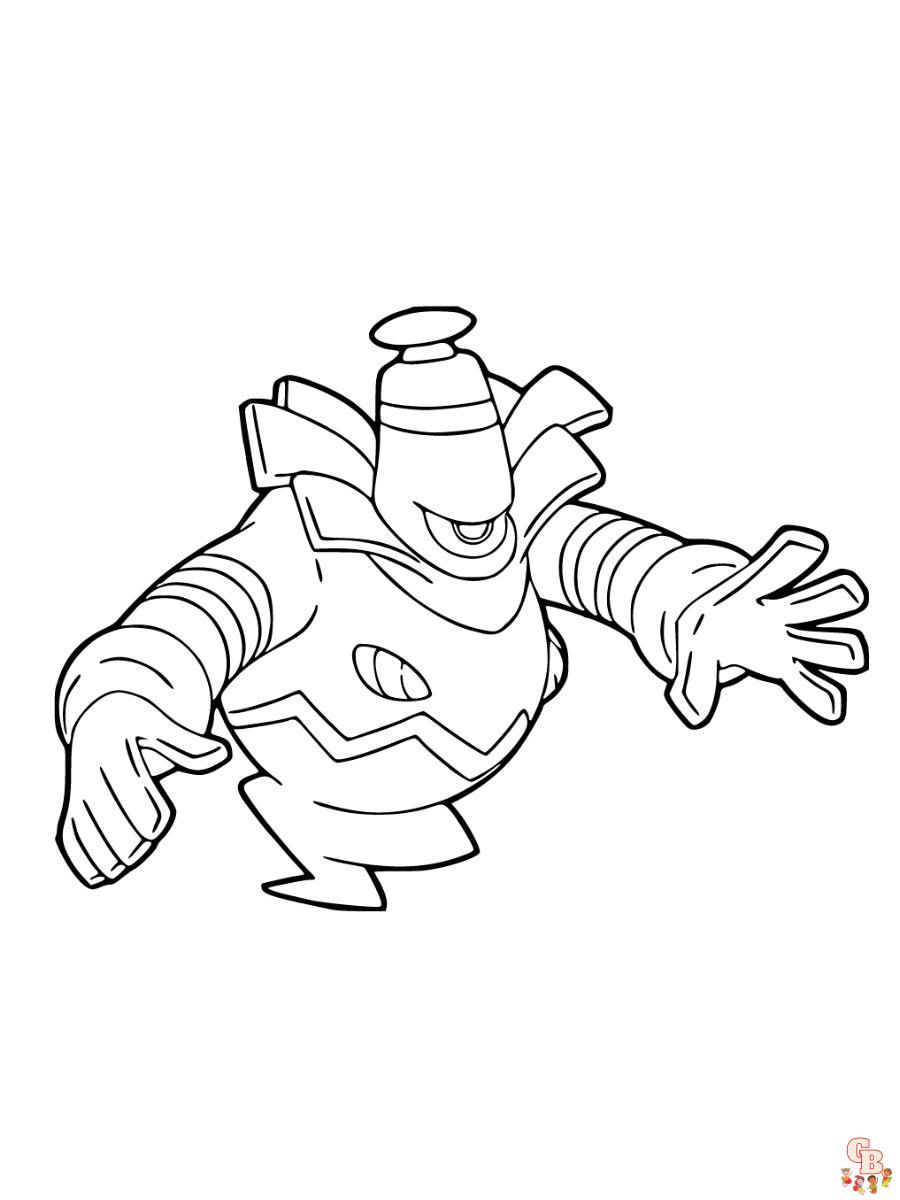 Dusknoir coloring pages