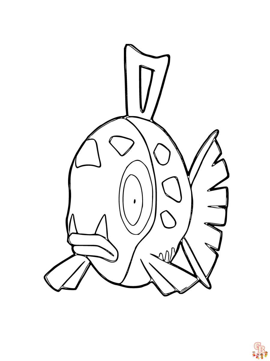 Feebas coloring pages