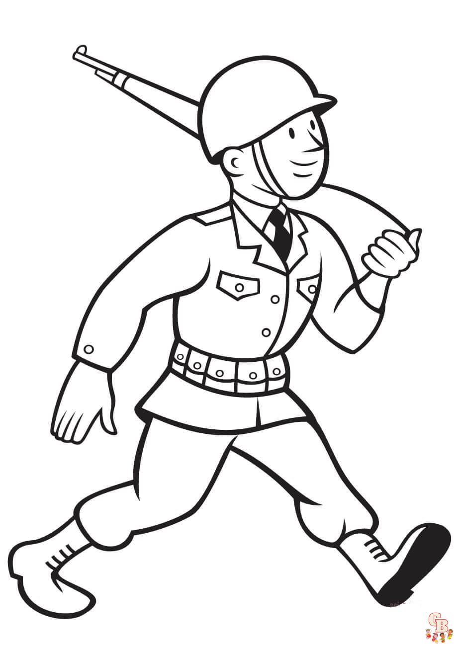 Free ww2 coloring pages for kids