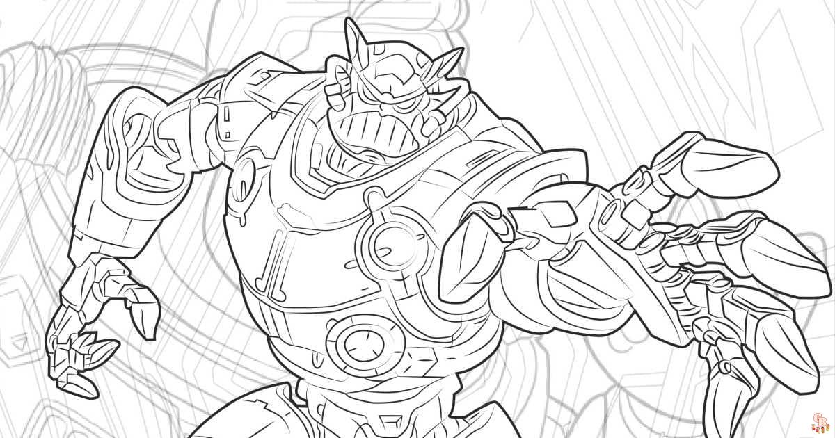 Free zurg coloring pages for kids
