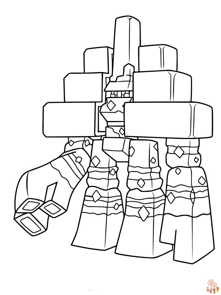 Garganacl coloring page