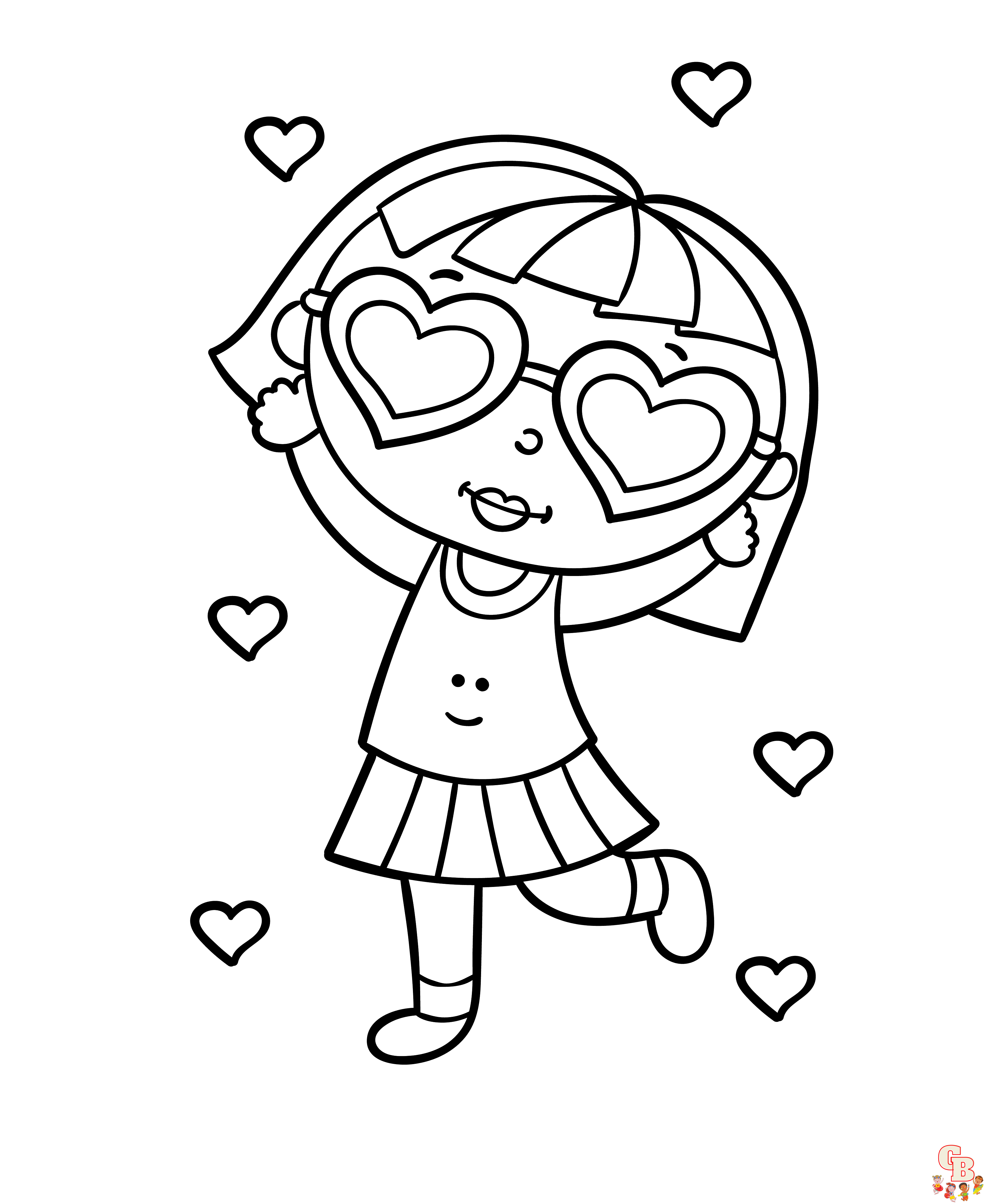 Girly coloring pages to print