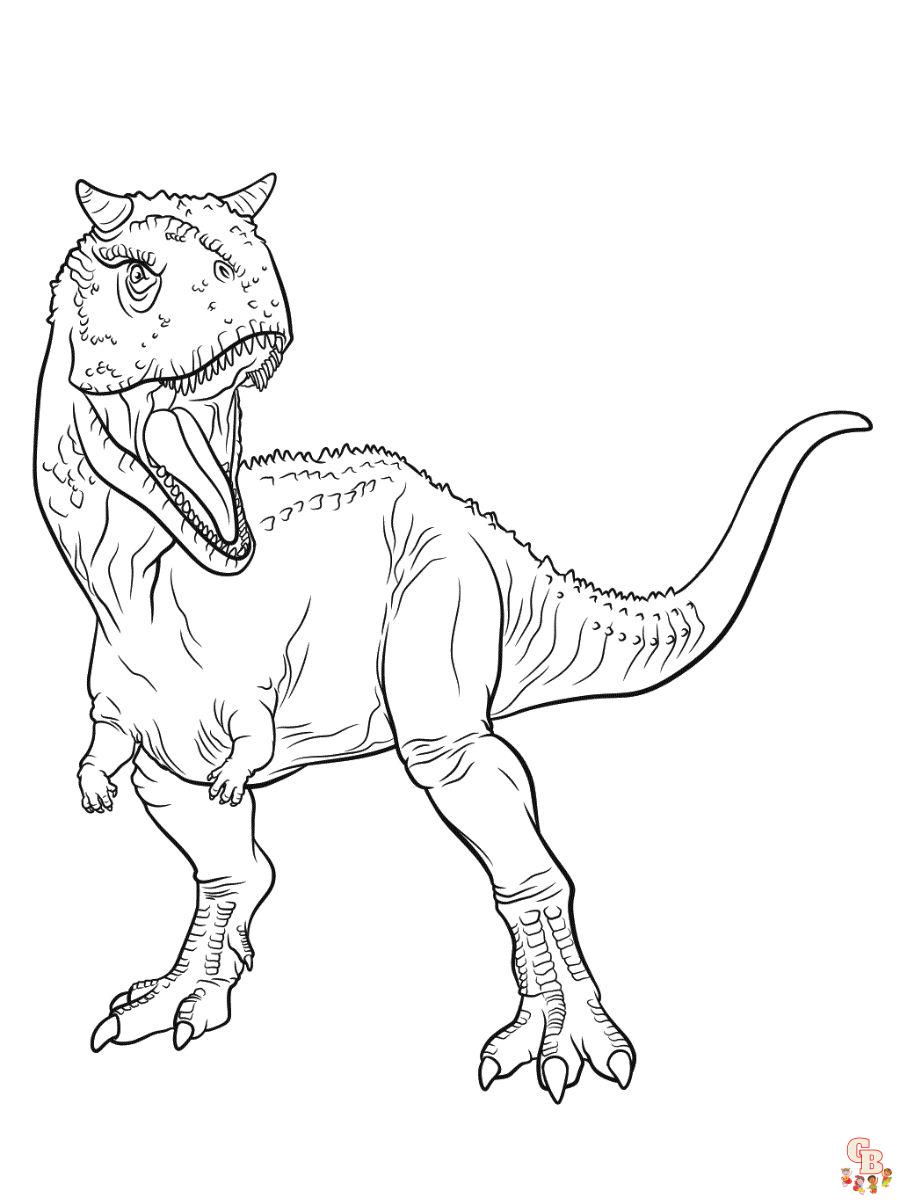 Gorgosaurus Coloring pages