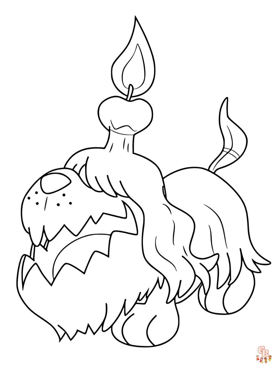 Greavard coloring page