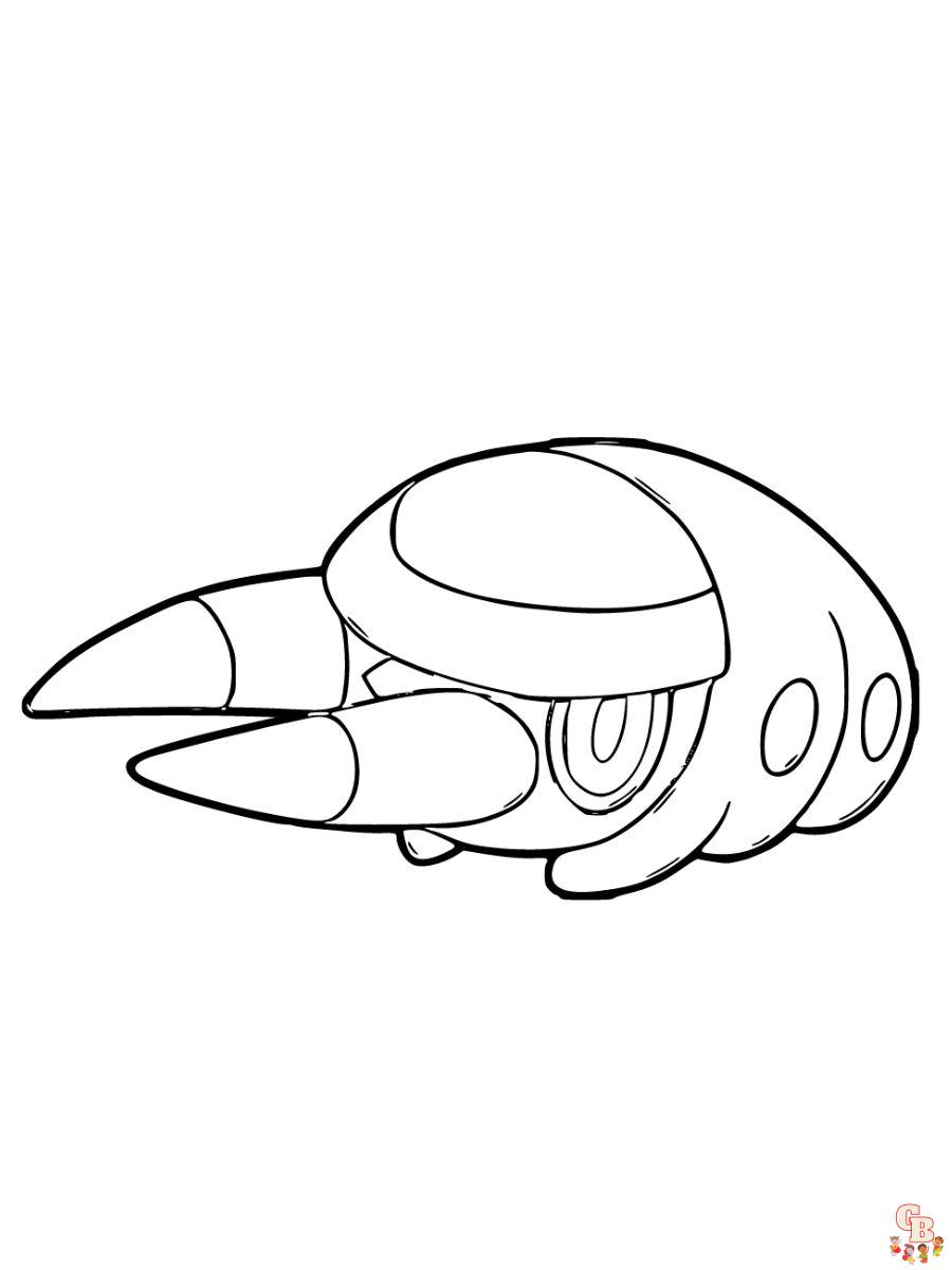 Grubbin coloring page