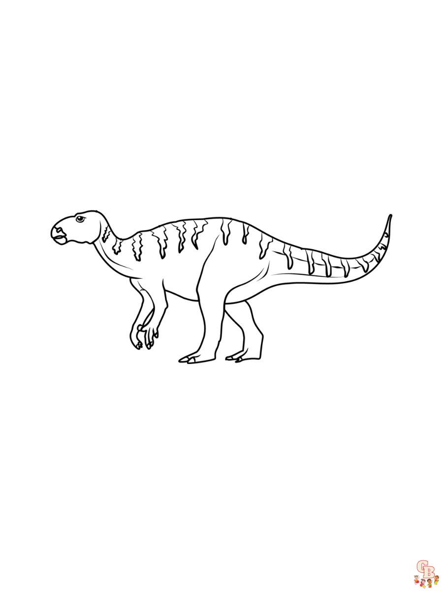 Iguanodon Coloring pages