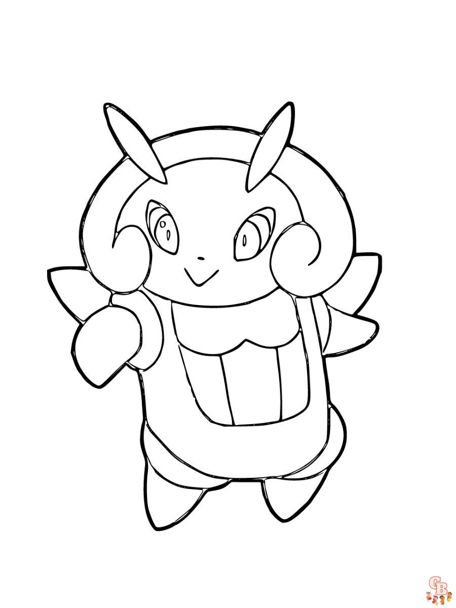 Illumise coloring page