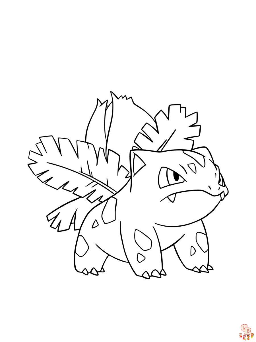 Ivysaur Coloring pages