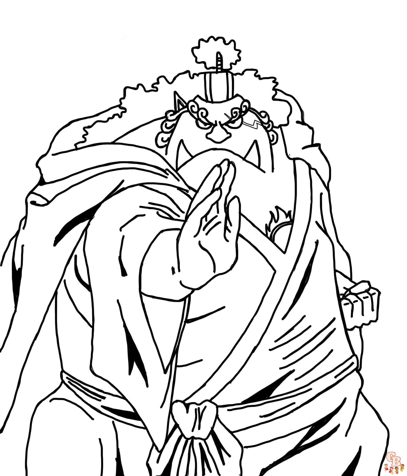 Jinbe Coloring pages Free