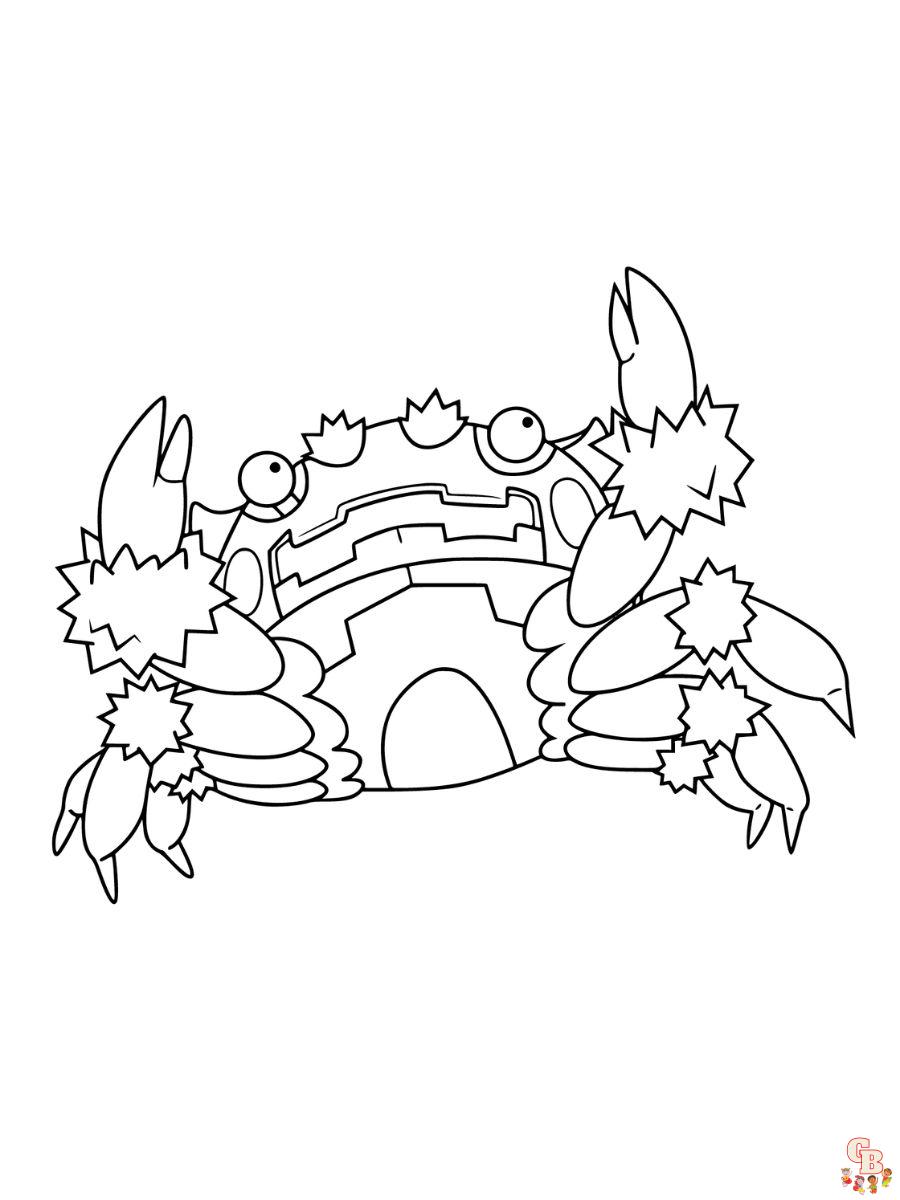 Klawf coloring page