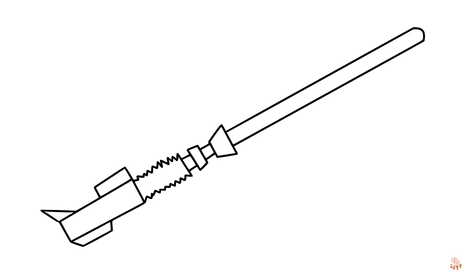 Lightsaber coloring pages free