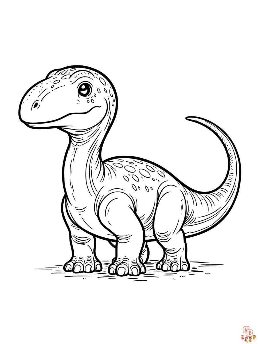 Maiasaura Coloring pages