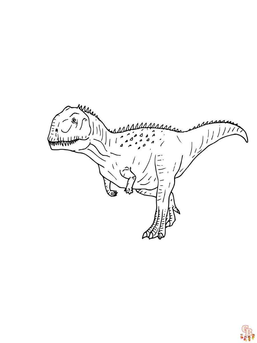 Majungasaurus Coloring pages